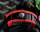 Super Clone Richard Mille RM022 Tourbillon Aerodyne Dual Time Zone Watches Red TPT Case (7)_th.jpg